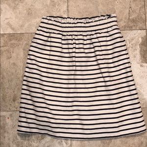 J.Crew Striped Skirt. Size 0
